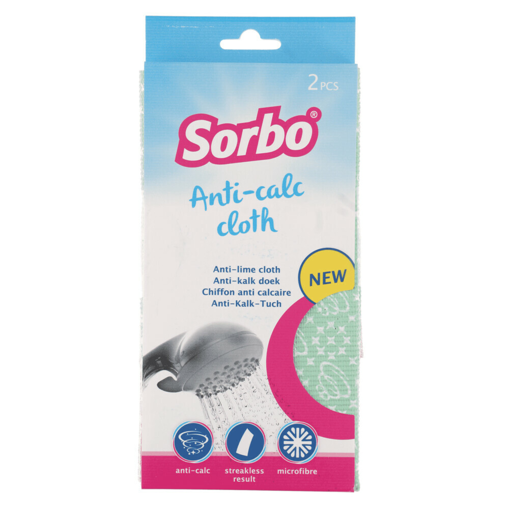 Sorbo Microvezel Anti Kalkdoek X Cm Stuks Plein Nl