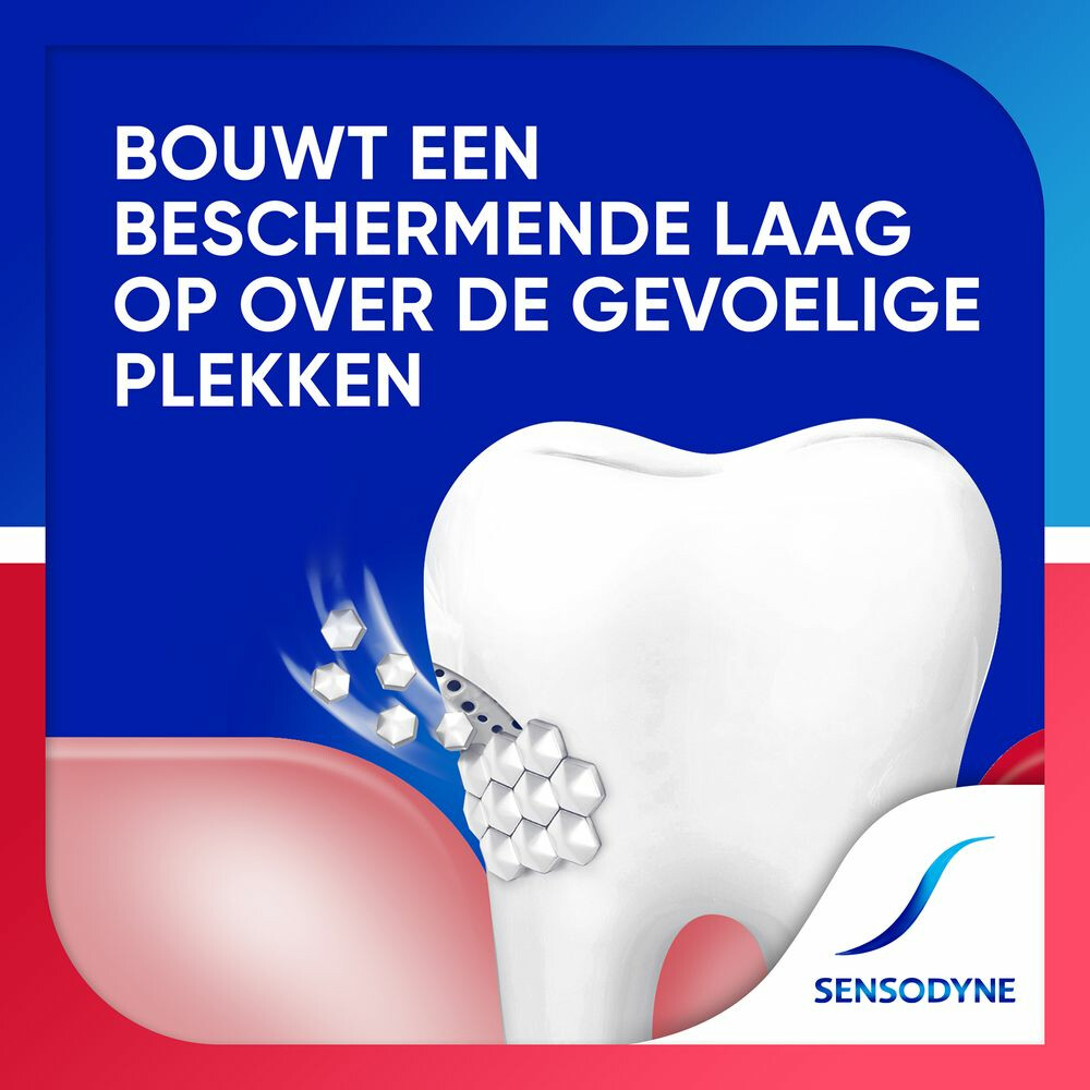 3x Sensodyne Tandpasta Gevoeligheid En Tandvlees Extra Fresh 75 Ml