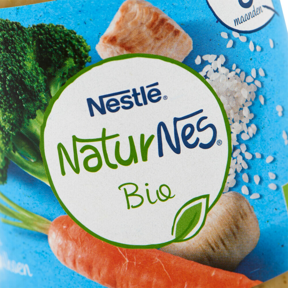 Nestle Naturnes Bio Maaltijd Mnd Broccoli Pastinaak Kalkoen Gr