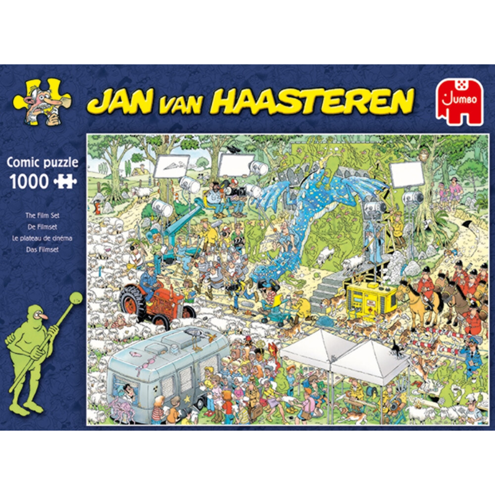 Jan Van Haasteren Puzzel De Filmset 1000 Stukjes Plein Nl