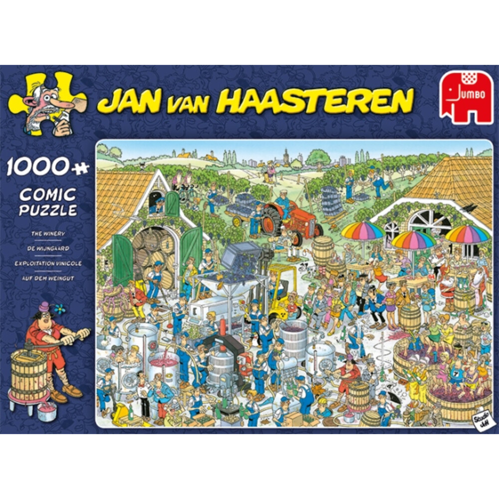 Jan Van Haasteren Puzzel De Wijnmakerij 1000 Stukjes Plein Nl