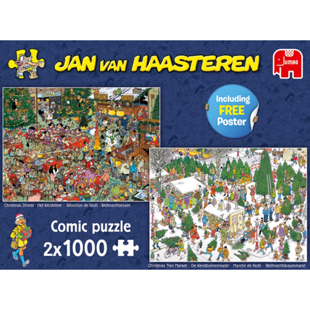 Jan Van Haasteren Puzzel Kerstcadeautjes X Stukjes Stuks