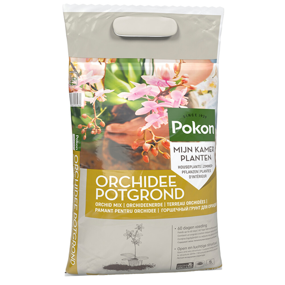 Pokon Orchidee Potgrond Orchidee Liter Plein Nl