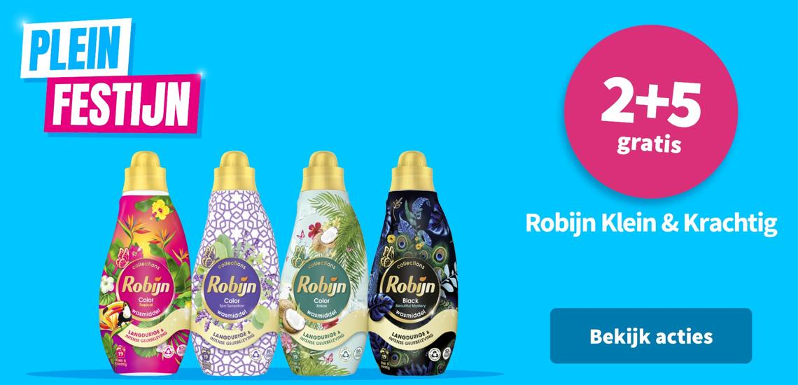 2+5 gratis op Robijn Klein & krachtig