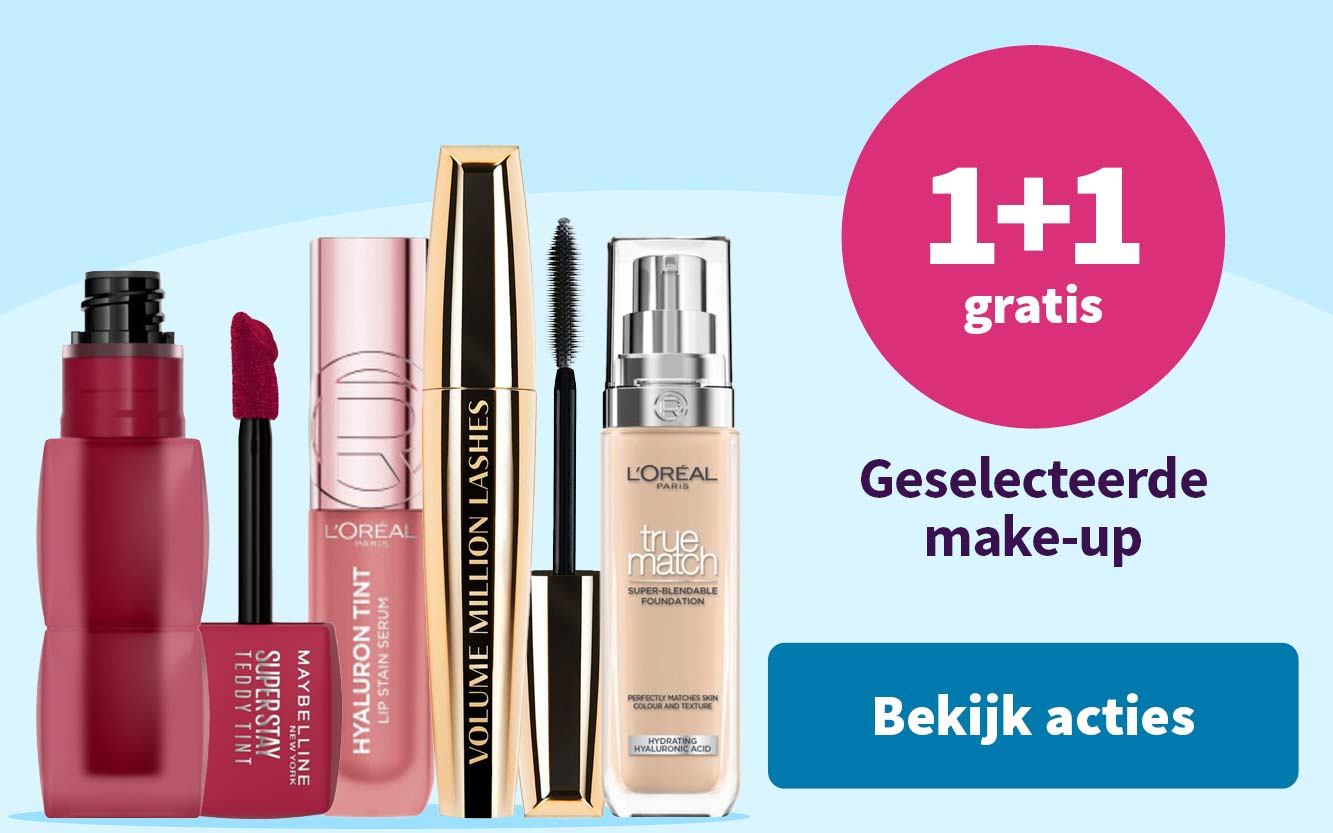1+1 gratis make-up