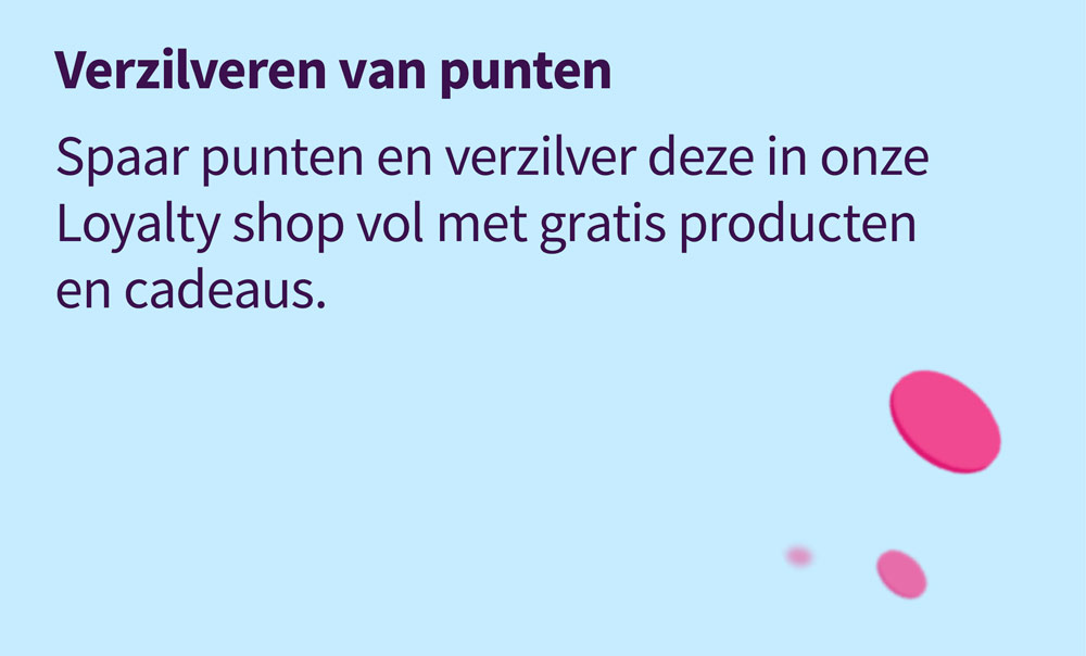 Verzilveren van punten