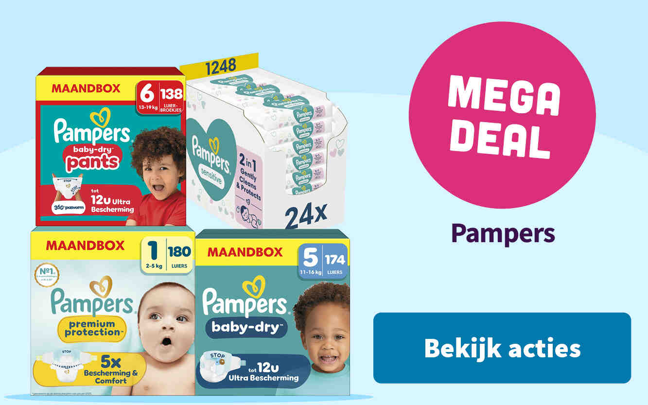 Mega deal op Pampers