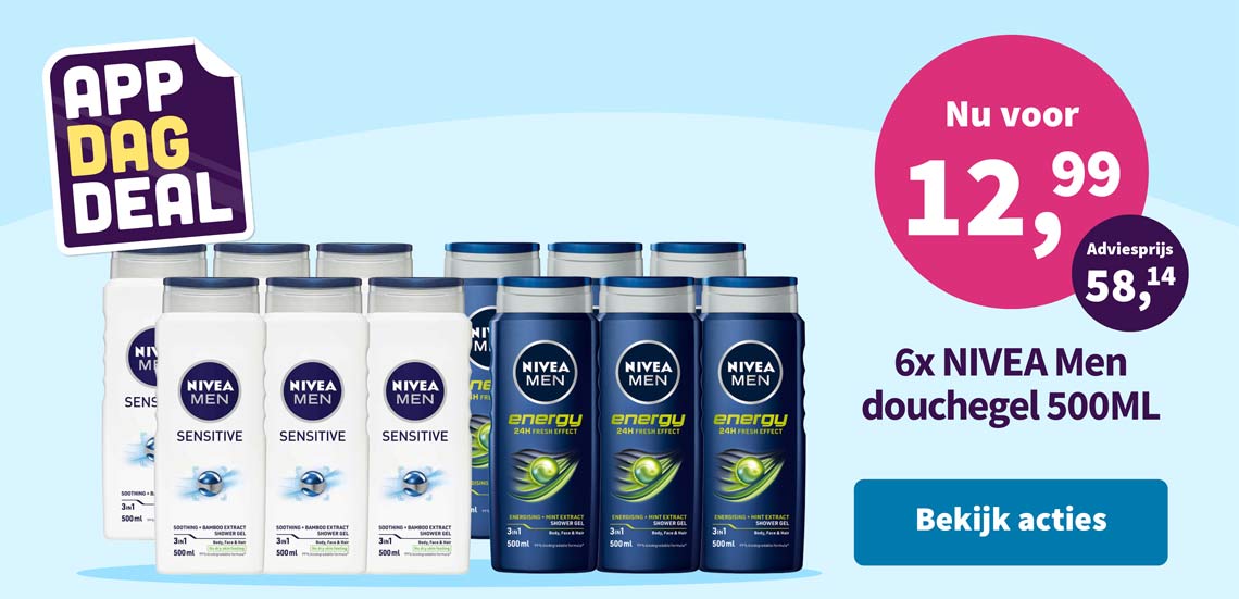 NIVEA Men multipacks nu voor 12,99