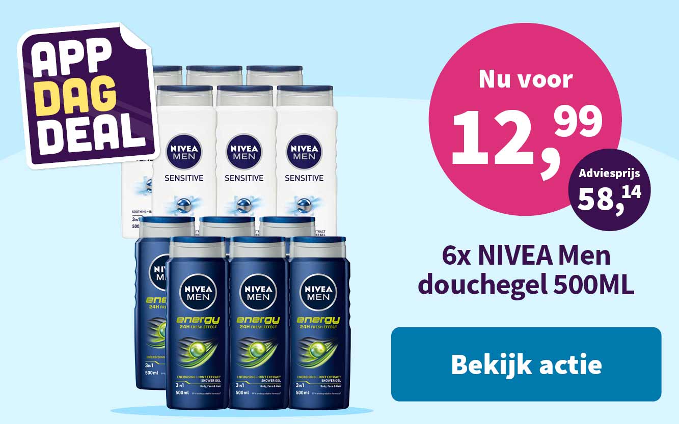 NIVEA Men multipacks nu voor 12,99
