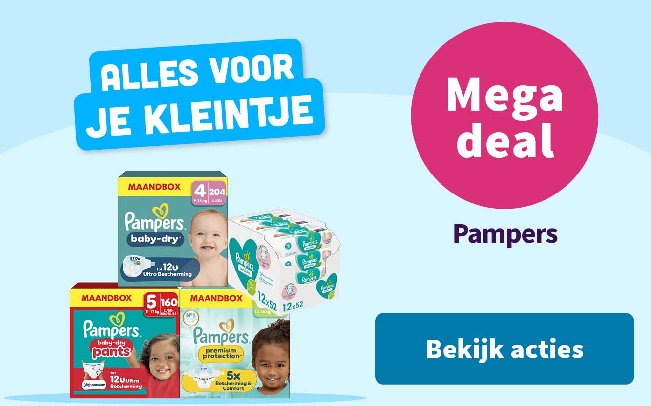 Mega deal op Pampers