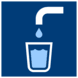 Innemen met water