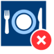Niet met eten innemen