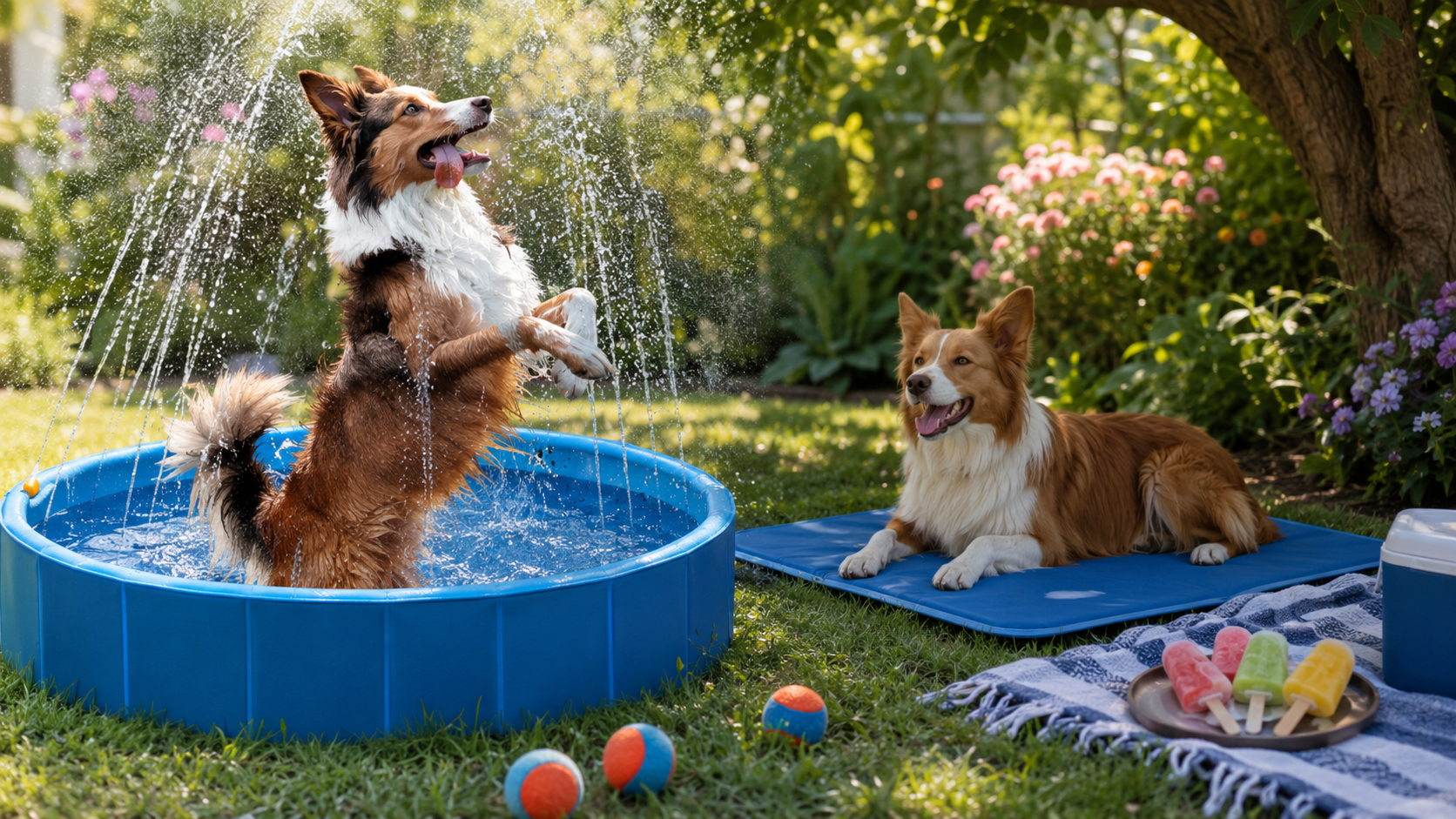 honden-verkoelend-spelen