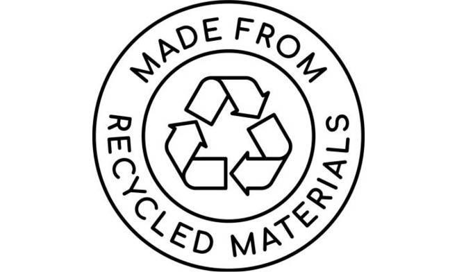 Recycled materiaal 50-100%