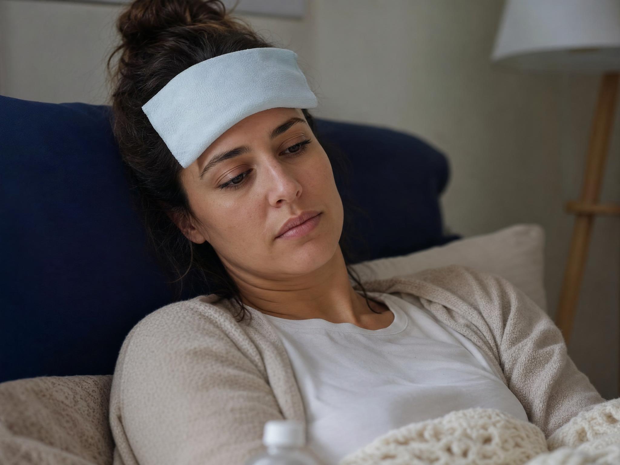 migraine-in-bed