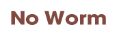 No Worm logo