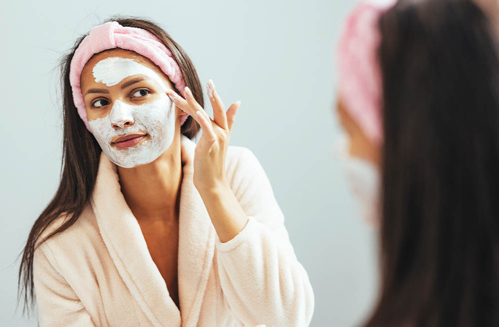 skincare routine gezichtsmasker