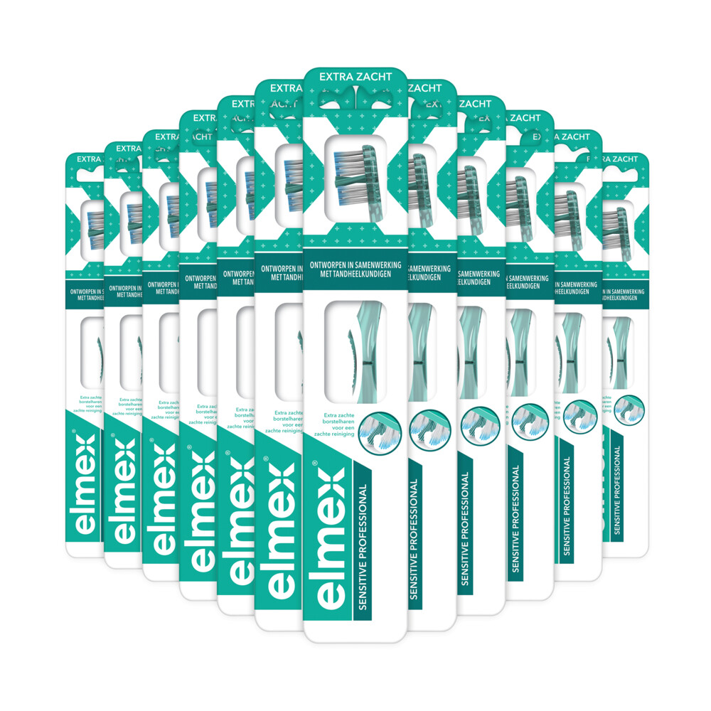 12x Elmex Tandenborstel Sensitive Professional