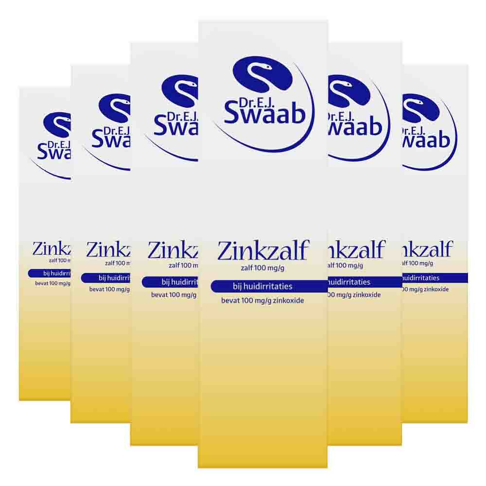 6x E.J. Swaab Zinkzalf UAD 30 gr
