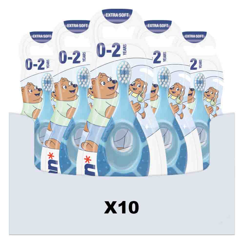 10x Jordan Tandenborstel Step 1 (0-2 jaar)
