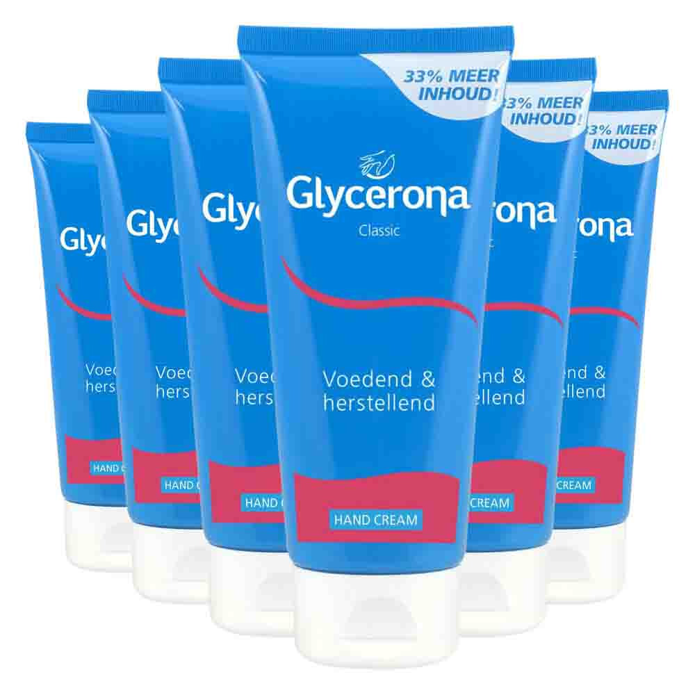 6x Glycerona Handcrème Classic 100 ml