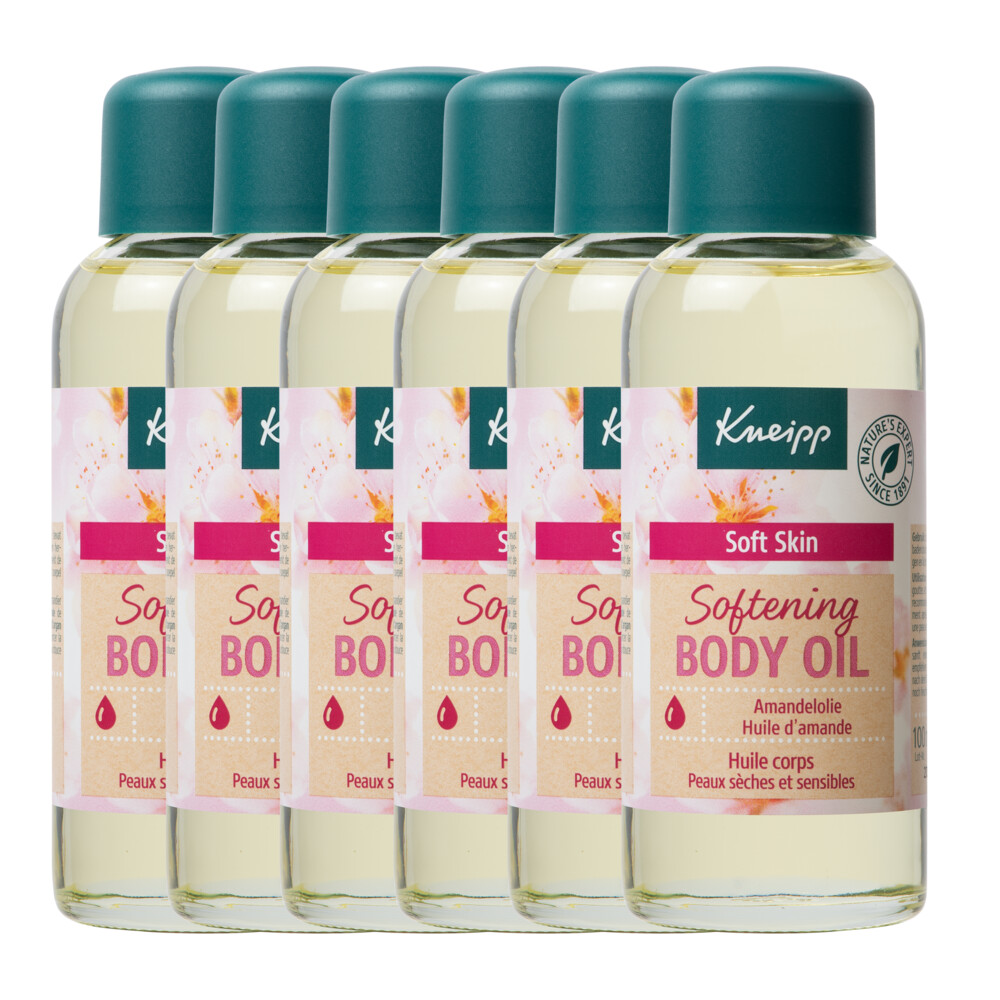 6x Kneipp Softening Huidolie Amandelbloesem 100 ml
