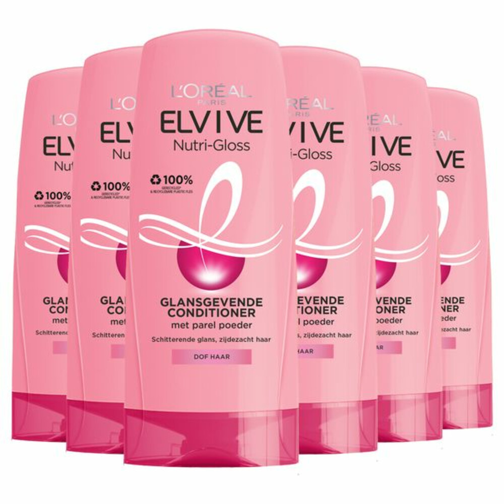 L'Oréal Paris Elvive Nutri-Gloss cremespoeling (6 stuks)