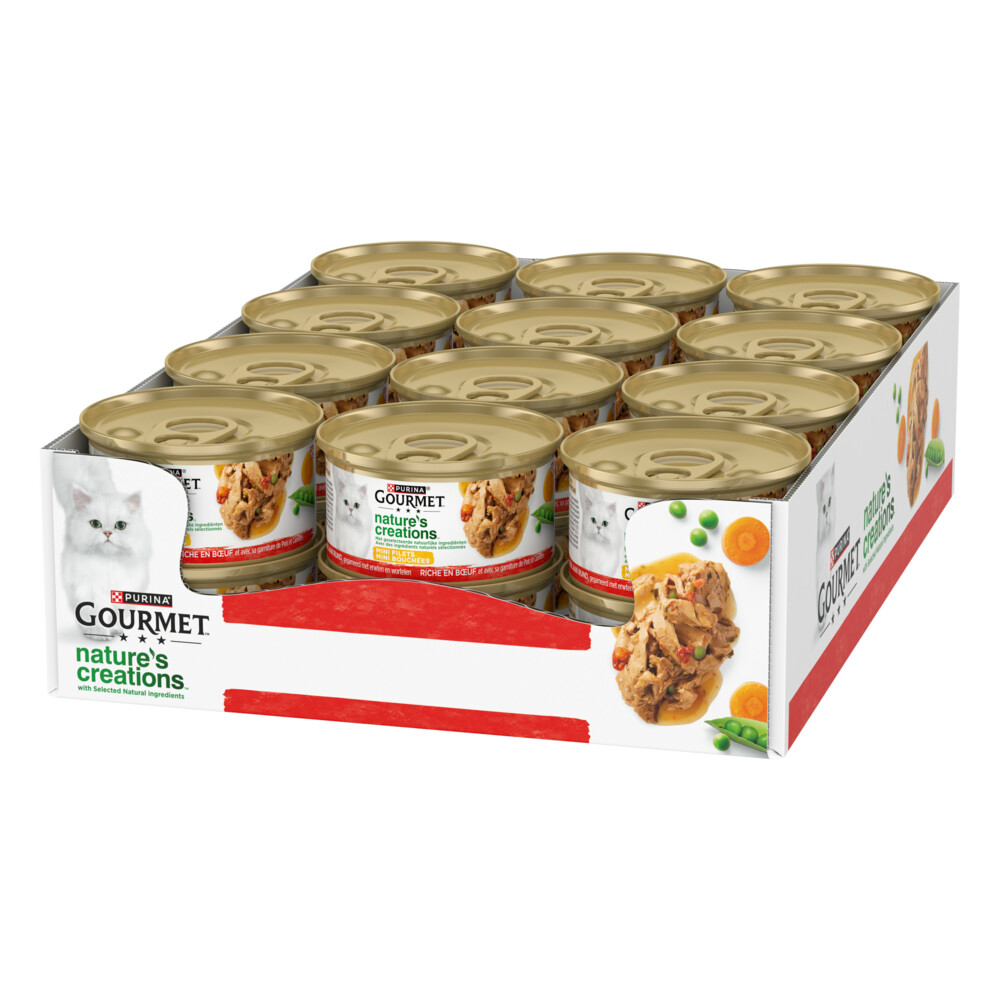 24x Gourmet Nature's Creations Rund 85 gr