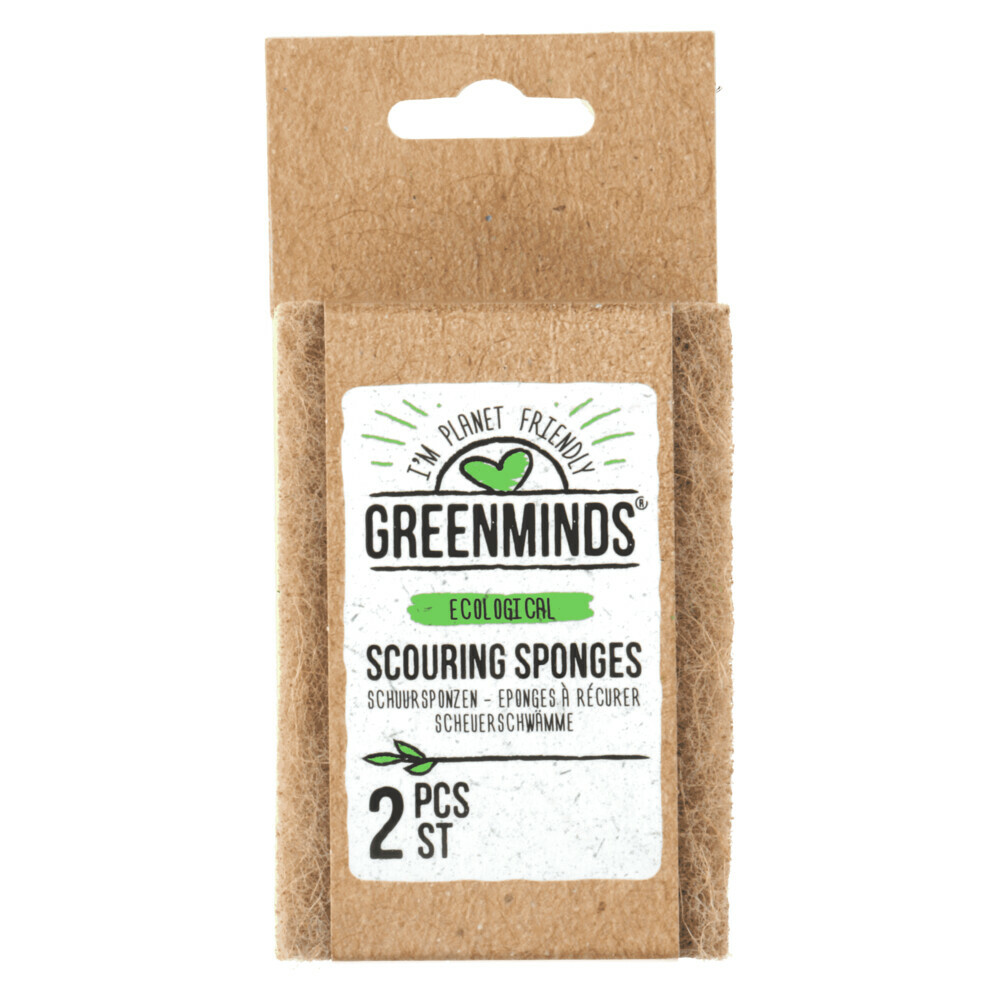 Greenminds Schuursponzen 2 stuks