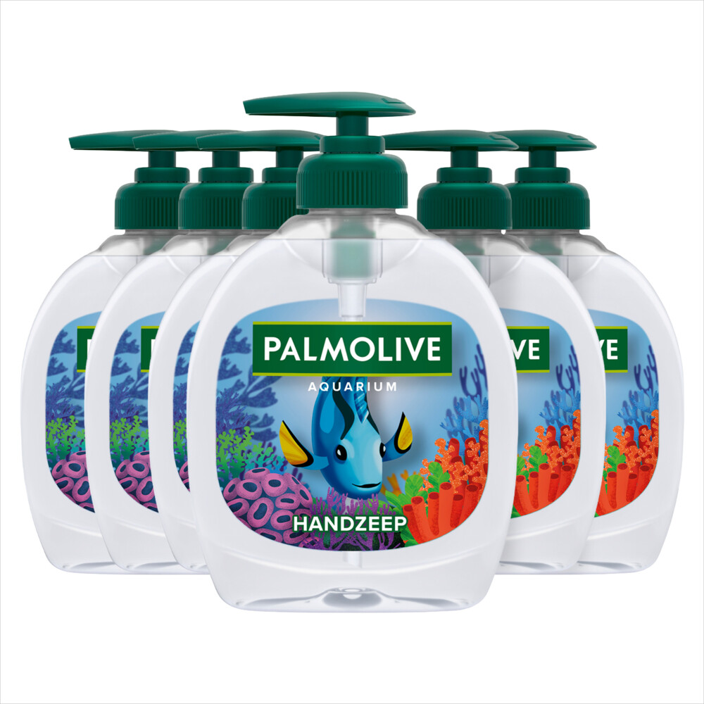 6x Palmolive Handzeep Aquarium 300 ml