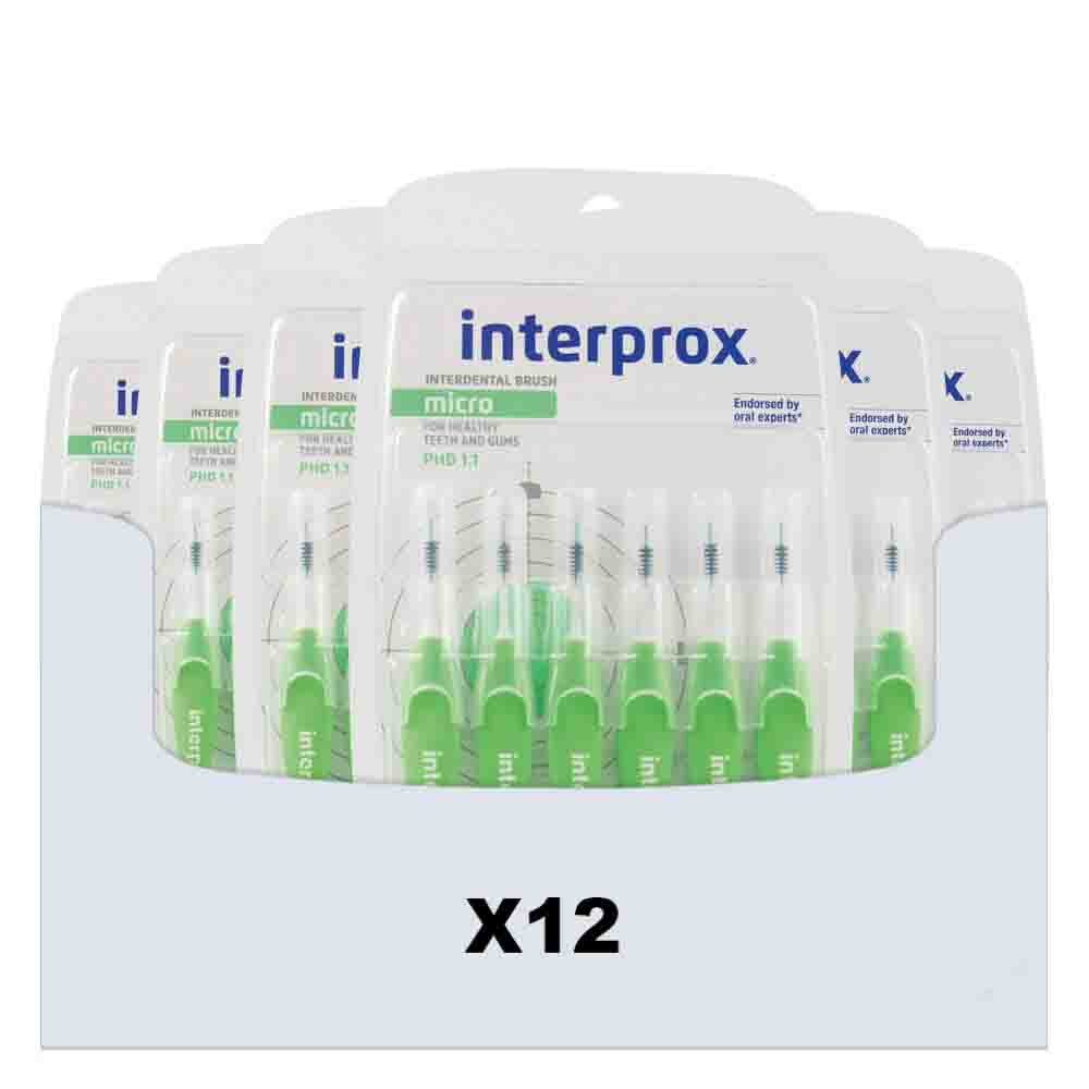 12x Interprox Ragers Micro Groen PHD 1.1 6 stuks