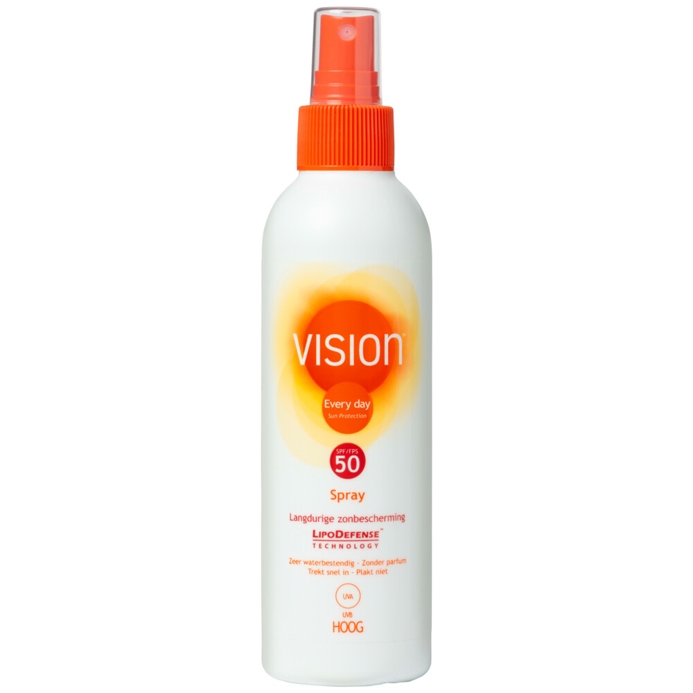 2x Vision Every Day Sun SPF 50 Spray 200 ml