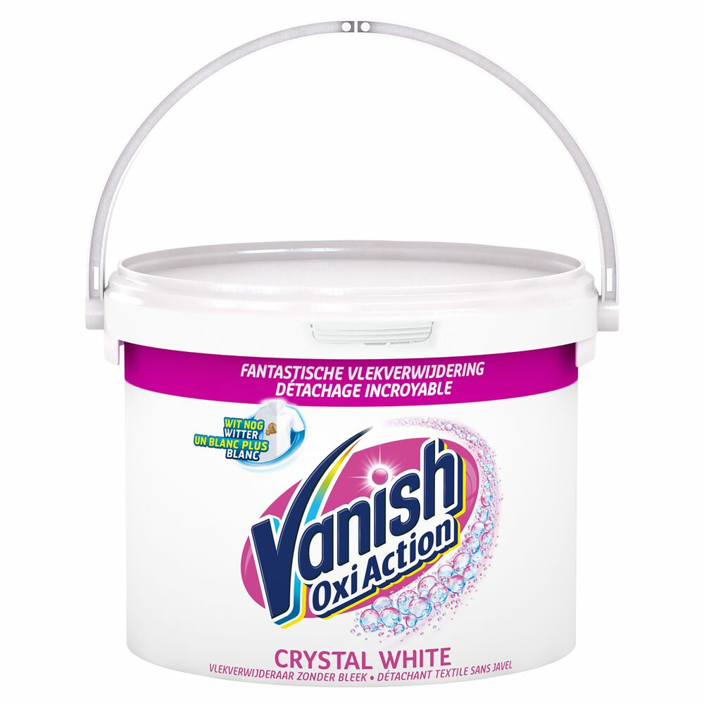 Jane Austen tiener Geduld Vanish Oxi Action Base Poeder Crystal White - Witte was 2,4 kg | Plein.nl