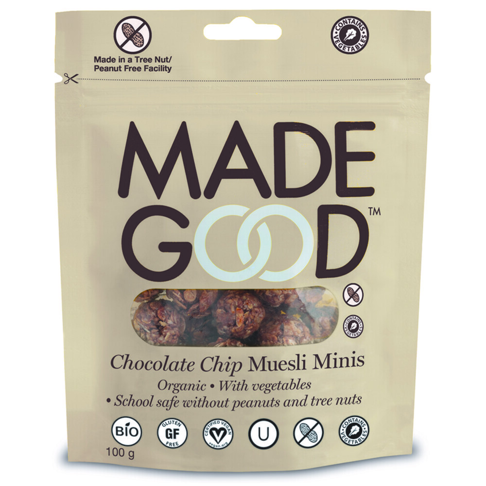 MadeGood Granola Mini's Chocolate Chip 100 gr