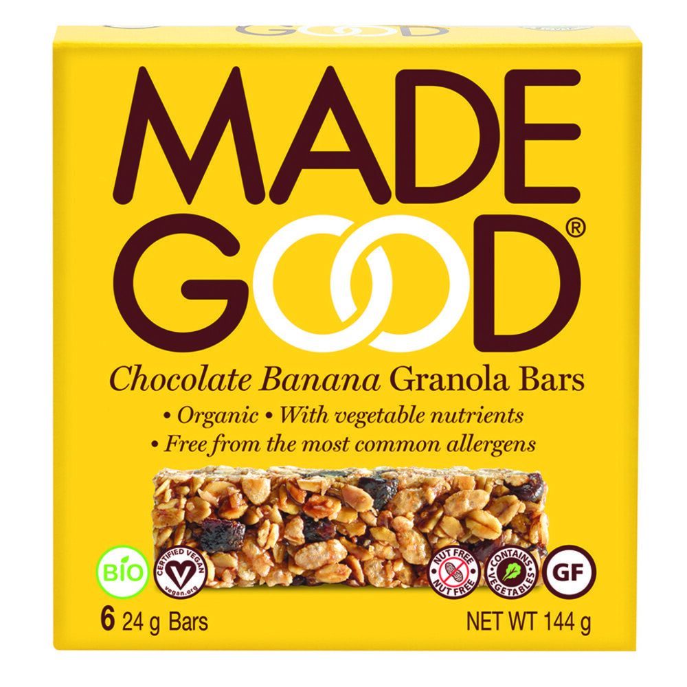 MadeGood Granola Repen Chocolade banaan 24 gr