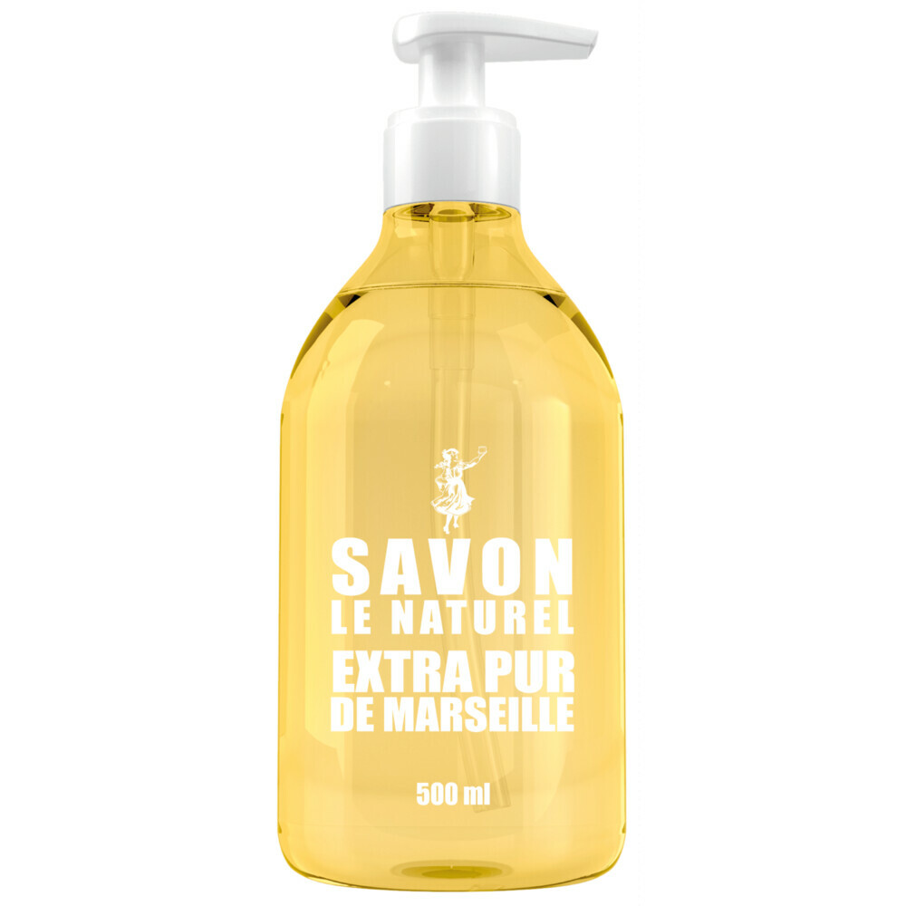 6x Savon Le Naturel Handzeep Original Extra Pur van Marseille 500 ml