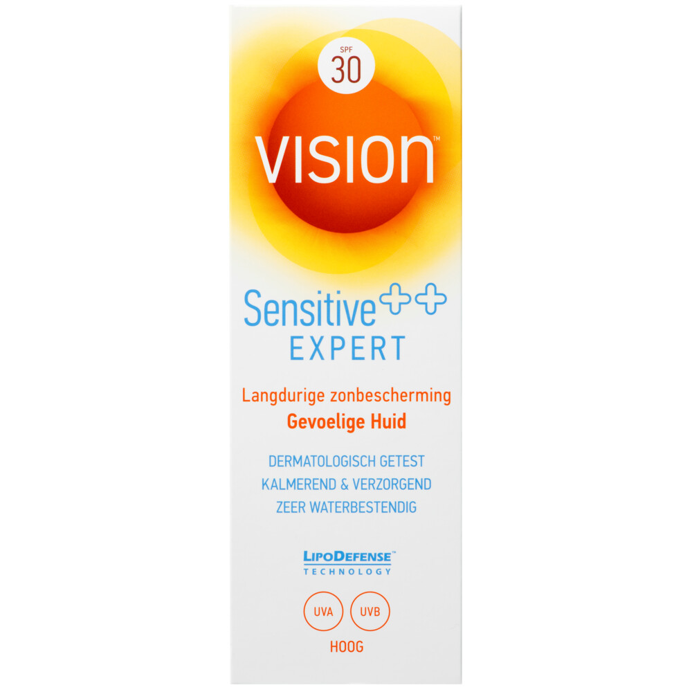 2x Vision Zonnebrand Crème Extra Care Factor 30 185 ml