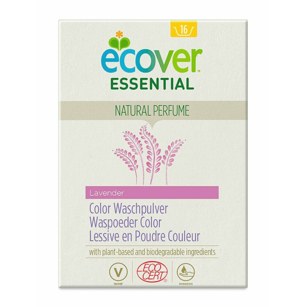 Ecover Essential Color Waspoeder Lavendel 1200 g