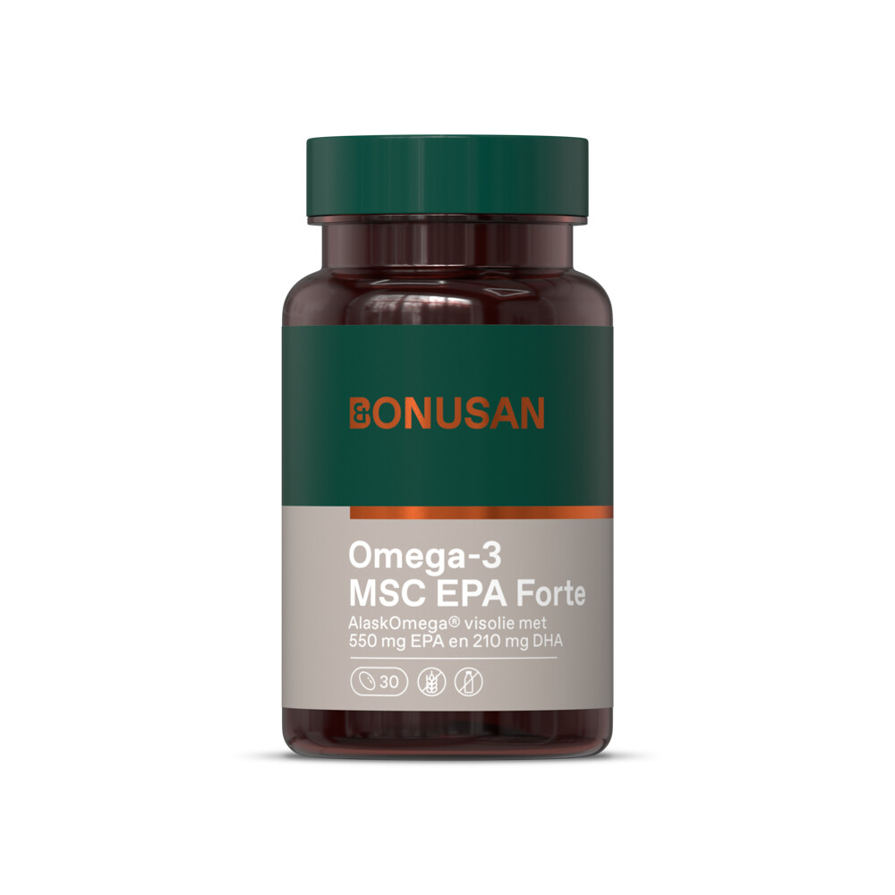 Gratis Verzending: Bonusan Omega 3 MSC EPA Forte 30 softgels