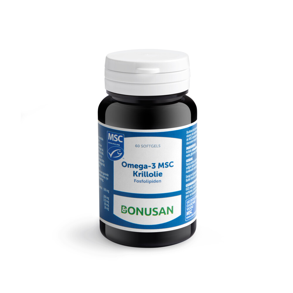 Bonusan Omega 3 MSC Krillolie 60 softgels