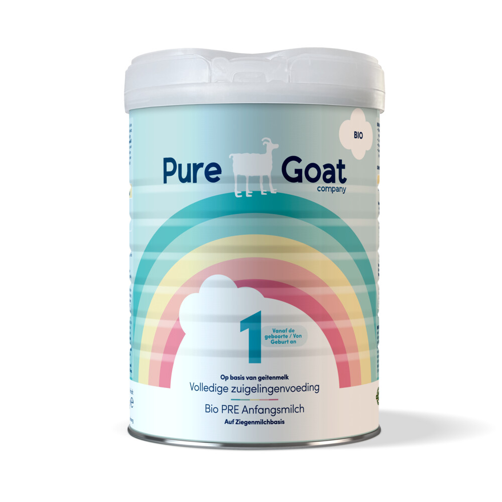 2x Pure Goat Geitenmelk 1 Zuigelingenvoeding 800 gr