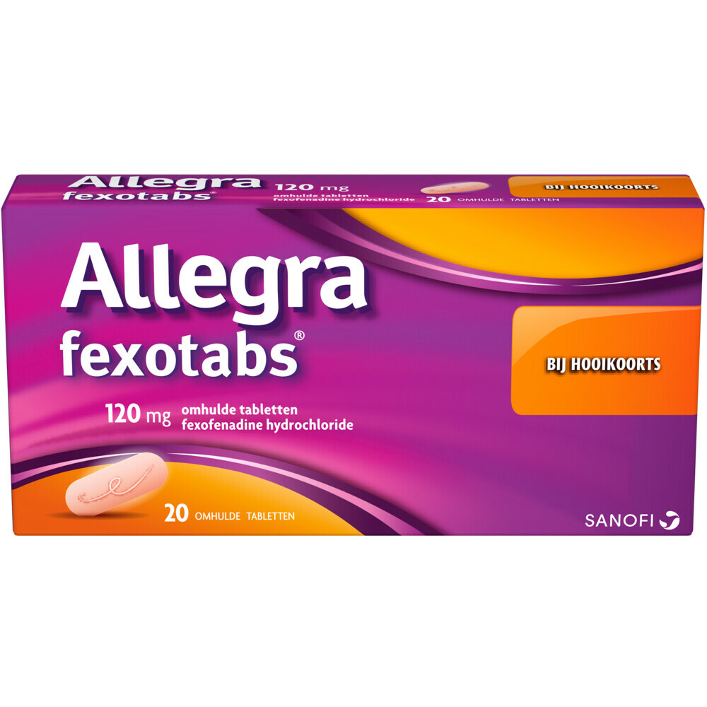 Allegra Fexotabs Bij Hooikoorts 20 tabletten