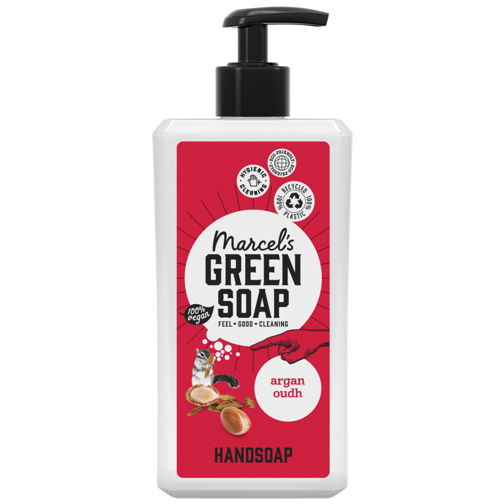 Marcel's GR Soap Handzeep argan & oudh 500ml