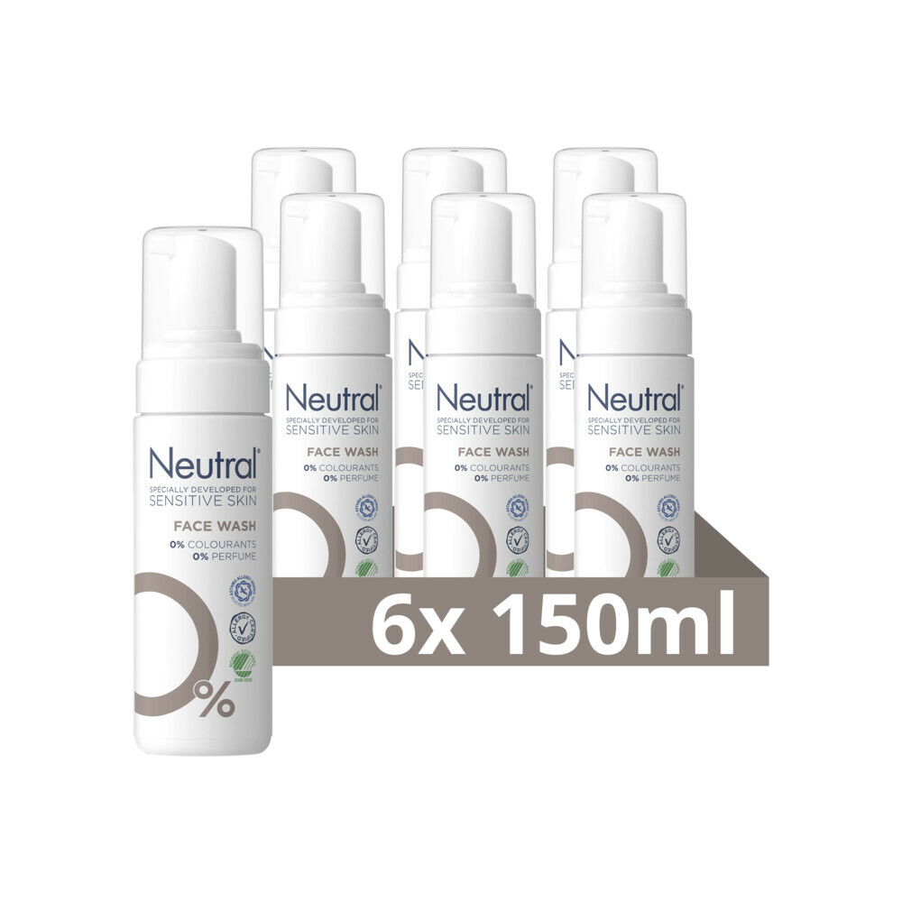 6x Neutral Facewash 150 ml