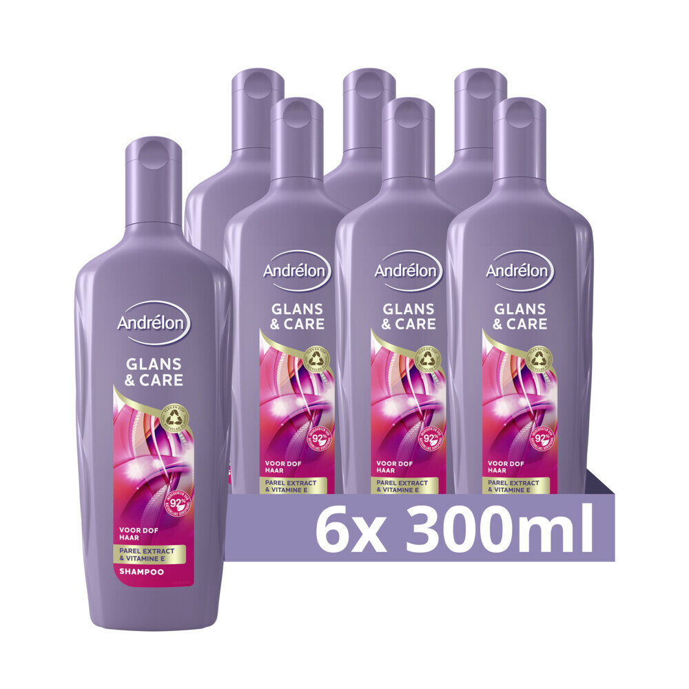 Andrelon Shampoo Glans And Care Voordeelverpakking