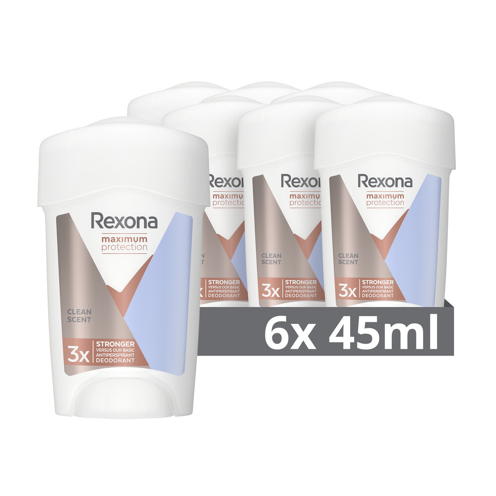 Rexona Deodorant Stick Women Maximum Protection Clean Scent *bestekoop Voordeelverpakking