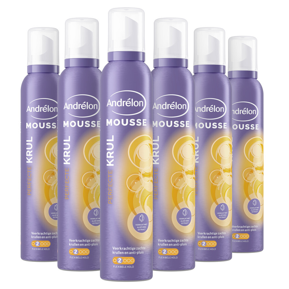 Andrelon Mousse Perfecte Krul Voordeelverpakking 6x200ml