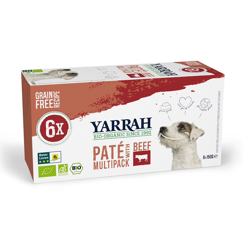 Yarrah Multipack Paté Rund&Kip 6 x 150 gr