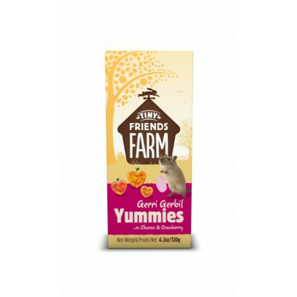 Tiny Friends Farm Gerri Gerbil Yummies 120 gr