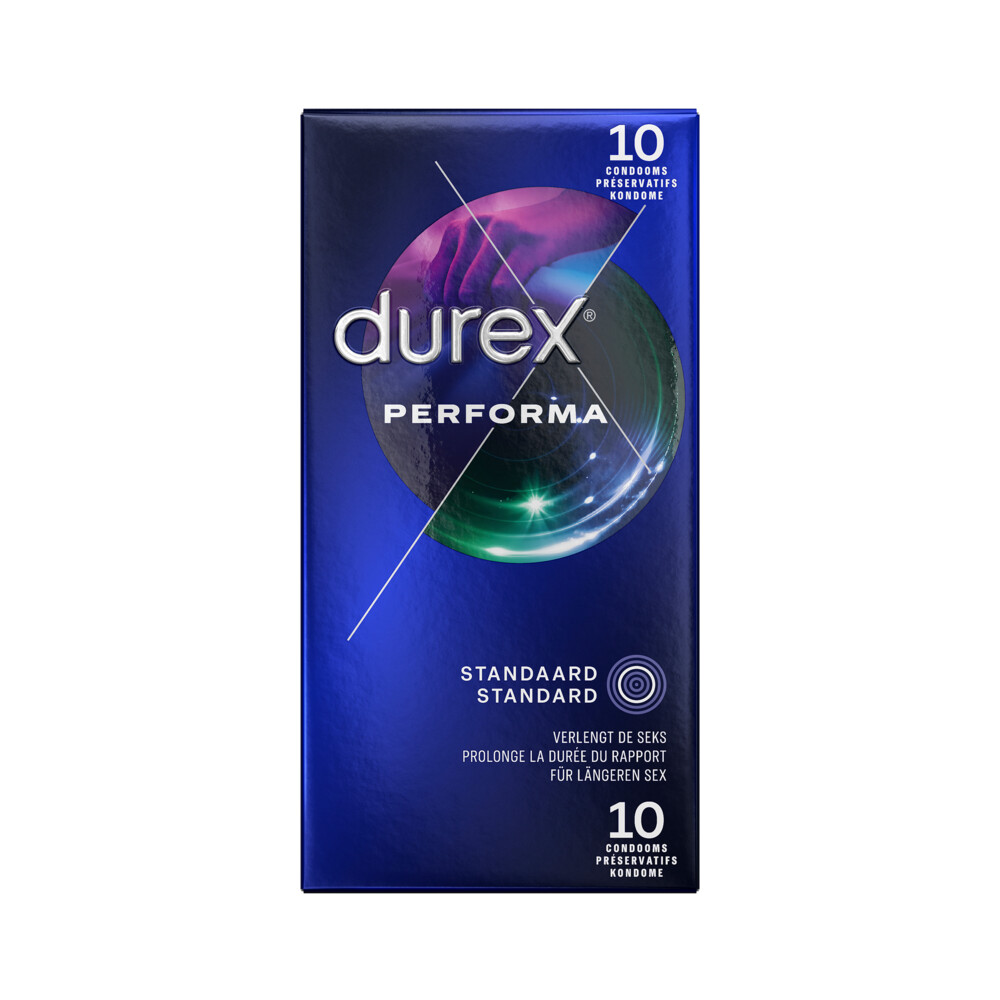 4x Durex Condooms Performa 10 stuks